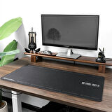 GravaStar Gaming Mouse Pad 80x40cm, Kaymaz Tabanlı, Su Geçirmez ve Hassas Yüzeyli Oyuncu Mousepad, Siyah