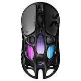 GravaStar Mercury XPro RGB 32K DPI Optik Gaming Mouse+8K Dongle, Kablosuz, Magnezyum Alaşımlı, Programlanabilir 5 Tuşlu, Siyah
