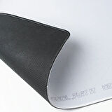 GravaStar Gaming Mouse Pad 80x40, Kaymaz Tabanlı, Su Geçirmez ve Hassas Yüzeyli Oyuncu Mousepad, Beyaz