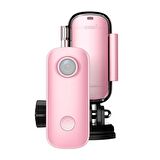 SJCAM C100+ 4K UHD 2160p WiFi 15MP EIS 115° H.265 30 Metre Su Geçirmezlik Mini Aksiyon Kamerası Pembe