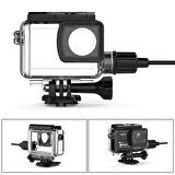 SJCAM SJ8 Motosiklet Şarjı ve Su Geçirmez Housing Kılıf