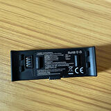 SJCAM SJ20 Uyumlu 1050mAh Şarj Edilebilir Lityum Batarya Siyah