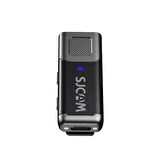 SJCAM M3 WiFi Çift Vericili Gürültü Engelleme 135 Metre Menzil 120dB Pik 950mAh Kutu Batarya 28 Saat Pil Ömrü Minimal Tasarım Kablosuz Mikrofon Siyah