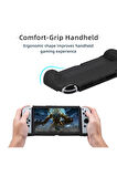 Nintendo Switch OLED El Destekli Grip Tasarımlı Koruyucu Silikon Kılıf