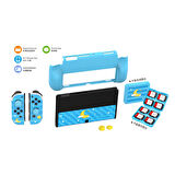 Nintendo Switch Oled Koruyucu Kılıf 8 in 1 Set DOBE TNS-2120
