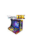 Pandor SAGA Plus DX2 22 inç LCD Bartop 26800 Oyunlu 720P HD 3D Arcade Video oyun konsolu