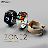 HiFuture FutureFit Zone 2 50mm 1.96 İnç IP68 BT 5.2 Akıllı Saat Uzay Grisi