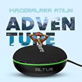 HiFuture Altus BT 5.3 10W IPX4 1000mAh Batarya TWS Çift Modlu Taşınabilir Bluetooth Hoparlör Siyah