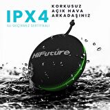 HiFuture Altus BT 5.3 10W IPX4 1000mAh Batarya TWS Çift Modlu Taşınabilir Bluetooth Hoparlör Siyah