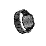 HiFuture Ultra3 PRO Bluetooth 5.3 AMOLED Ekran IP68 Su Geçirmez 2.04 inç Arama Özellikli iOS & Android Uyumlu Nabız Spor Kan Oksijen Takibi 52mm Akıllı Saat Siyah