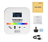 Yongnuo YN60-RGB II Dahili Bataryalı Mobil LED Işık - Beyaz Kasa