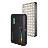 Yongnuo YN120 RGB 2500-9900K Dahili Bataryalı Mobil Vlog LED Işık
