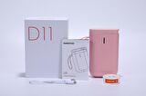 Niimbot D11 Bluetooth Taşınabilir Termal Etiket Yazıcı - Pembe