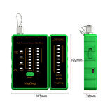 Veggieg Multi Fonksiyonel Fiber Optik RJ45 Network Ethernet Ağ Kablo Test Cihazı