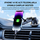 Veggieg 27W 3A USB Type-C to Lightning iPhone iPad Hızlı Şarj ve Data Kablosu 2 Metre