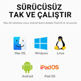 Veggieg Type-C to HDMI Kablo 8K 60Hz 4K 240Hz HDR 3D 48Gbps Örgülü USB-C to HDMI Kablo 2 Metre