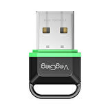 VegGieg UB503 Bluetooth 5.3 Adaptör Mini USB Dongle
