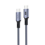Veggieg 100W 5A USB3.2 Gen 2 20 Gbps 8K 60Hz Type-C Görüntü Şarj ve Data Kablosu 5 Metre