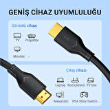 Veggieg V-H109 18Gbps HDR 4K 60Hz 3D HDMI 2.0 Kablo 5 Metre