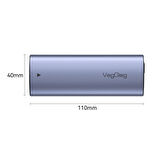 VegGieg 10Gbps USB 3.1 GeN2 M.2 SATA NGFF NVME SSD Disk Kutusu