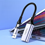 VegGieg 1080P 60Hz HDMI Video Capture Card USB 3.0 ve Type-C Görüntü Yakalama Kartı