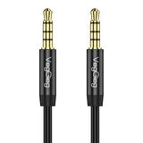 VegGieg 3.5mm Jack TRRS Hi-Fi AUX Mikrofon ve Ses Kablosu 2 Metre