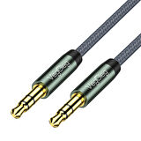 VegGieg 3.5mm Jack TRS Hi-Fi Örgülü AUX Ses Kablosu 5 Metre