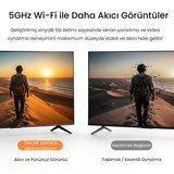 VegGieg 4K 30Hz Kablosuz HDMI VGA Görüntü ve Ses Aktarıcı Wireless Ekran Yansıtma Adaptörü Verici Alıcı Set