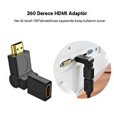 VegGieg 360 Derece HDMI to HDMI Dönüştürücü