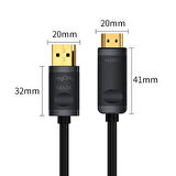 VegGieg 4K 30Hz DisplayPort to HDMI Dönüştürücü Kablo 3 Metre