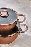 Cooker Ckr2853 7 Parça Titanyum Tencere Seti
