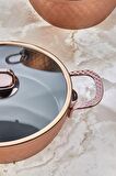 Cooker Ckr2853 7 Parça Titanyum Tencere Seti