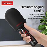 Lenovo Thinkplus M1 Ses Değiştirme Özellikli Karaoke Bluetooth Mikrofon Speaker Yeşil
