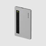 Sharge Disk Plus: Ultra İnce NVMe SSD Kutusu ve Çok Fonksiyonlu Hub - Gri