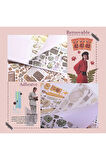 Dawn Temalı 50 Sayfa Sticker Defteri • Scrapbooking • Bullet Journal (GGK-DAH147)