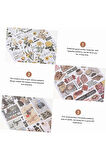Dawn Temalı 50 Sayfa Sticker Defteri • Scrapbooking • Bullet Journal (GGK-DAH147)