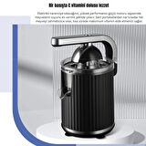 Rowenger D-8037F 600watt Elektrikli Narenciye Sıkacağı Meyve Sıkacağı Portakal Sıkacağı