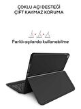 iPad 10.2 ve 10.5 Keyboard Folio Kablosuz Klavyeli Kılıf