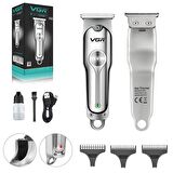 SAÇ SAKAL TIRAŞ MAKİNESİ MİNİ ŞARJLI METAL PROFESYONEL VGR V-071