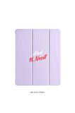 iPad 11. Nesil A16 2025 Uyumlu 10.9 inç Standlı Katlanabilir Fuchsia Smart Cover Tablet Kılıfı