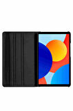 Xiaomi Redmi Pad SE Uyumlu 8.7 inç Fuchsia 360 Dönebilen Standlı Kılıf