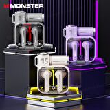 Monster Airmars XKT15 Gaming Bluetooth Kulaklık Mor