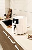 Lydsto Airfryer 5 L XXL 5 lt Yağsız Airfryer Siyah