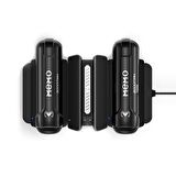 MEMO DL10 Telefon Soğutucu Fan Batarya Şarj Paneli + 2 Yedek Powerbank SİYAH