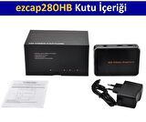 ezcap280HB HDMI Video Capture Recorder Full HD 1080P Bilgisayarsız Oyun Kaydedici