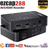 Ezcap288 AV HDMI Video Recorder Full HD 1080P Bilgisayarsız USB Audio Video Capture Kayıt Cihazı