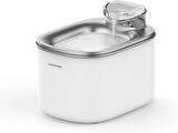 Haustier WF007L Otomatik Kedi Su Sebili, 3.5Lt Geniş Hazne, Bpa Içermez, Metal Üst Tabla, Ultra Sessiz, Beyaz