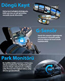 Pruveeo D90-4CH FHD Wi-Fi GPS + 128GB SD Kart