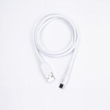 DVIP S01C 6A 67W Fast Charging UsbA to Type-C Data ve Hızlı Şarj Kablosu 1M Beyaz
