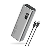 CUKTECH 15 Powerbank 20000 mAh | 150 W PD3.1 Süper Hızlı Şarj | 3 Port (2C1A) | LED Dijital Ekranlı Taşınabilir Şarj Cihazı – Laptop, MacBook, iPhone, Samsung, Xiaomi ile Uyumlu